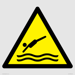 W507 Warning: Diving area